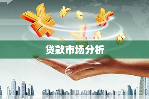 清新贷款市场分析