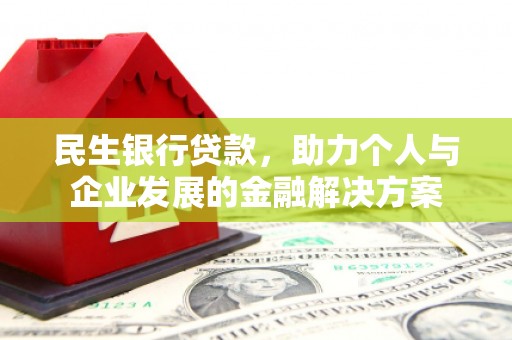 清新民生银行贷款，助力个人与企业发展的金融解决方案
