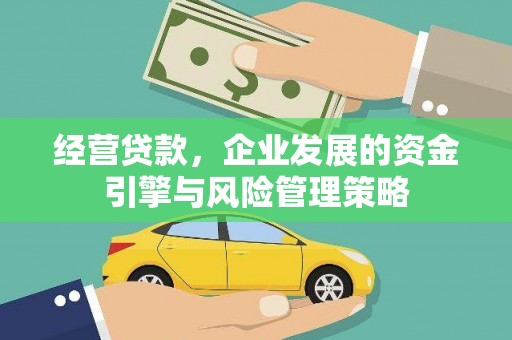 清新经营贷款，企业发展的资金引擎与风险管理策略
