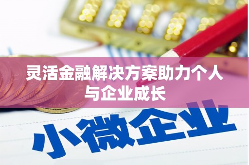 清新灵活金融解决方案助力个人与企业成长