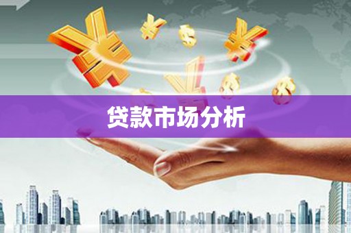 清新贷款市场分析