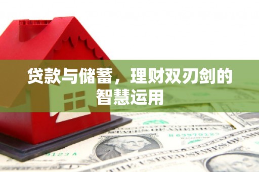 清新贷款与储蓄，理财双刃剑的智慧运用