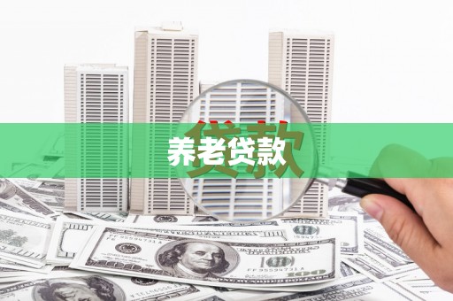 清新养老贷款