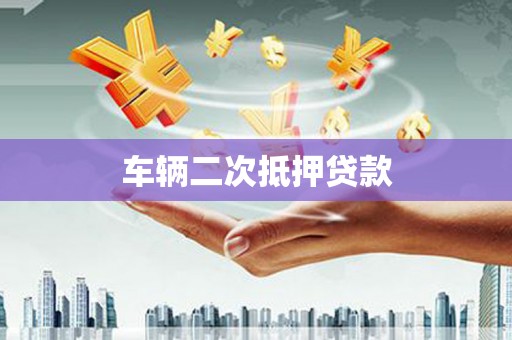 清新车辆二次抵押贷款