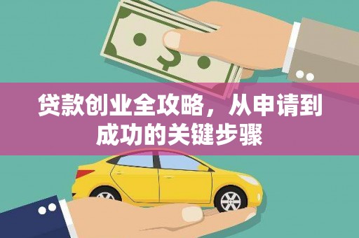 清新贷款创业全攻略，从申请到成功的关键步骤