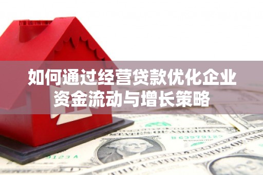 清新如何通过经营贷款优化企业资金流动与增长策略