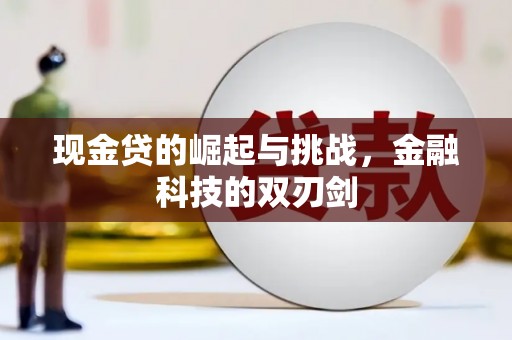 清新现金贷的崛起与挑战，金融科技的双刃剑