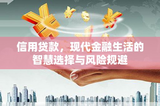 清新信用贷款，现代金融生活的智慧选择与风险规避