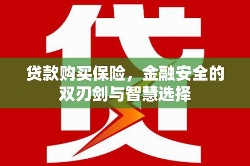 清新贷款购买保险，金融安全的双刃剑与智慧选择