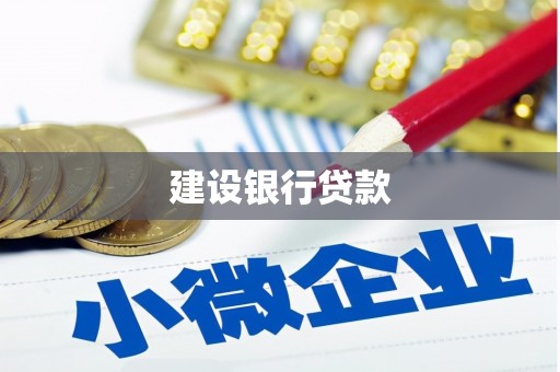 清新建设银行贷款
