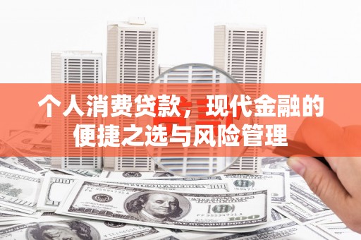 清新个人消费贷款，现代金融的便捷之选与风险管理