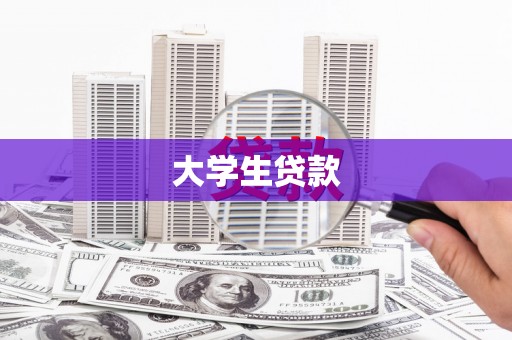清新大学生贷款