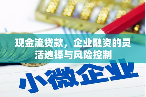 清新现金流贷款，企业融资的灵活选择与风险控制
