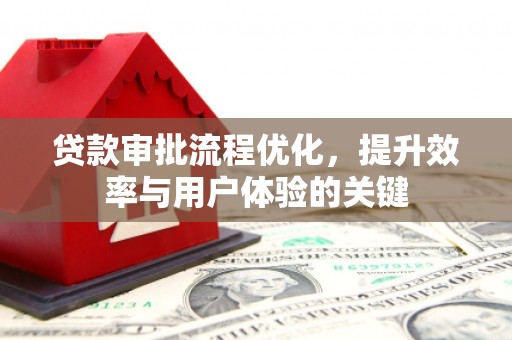 清新贷款审批流程优化，提升效率与用户体验的关键