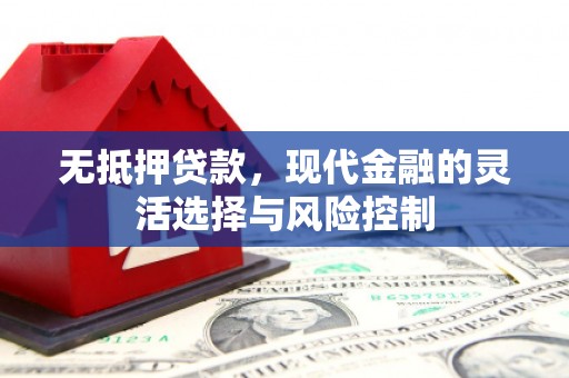清新无抵押贷款，现代金融的灵活选择与风险控制
