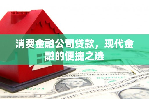 清新消费金融公司贷款，现代金融的便捷之选