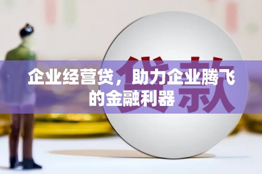 清新企业经营贷，助力企业腾飞的金融利器