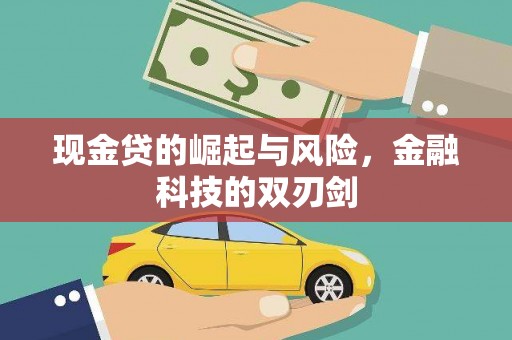 清新现金贷的崛起与风险，金融科技的双刃剑