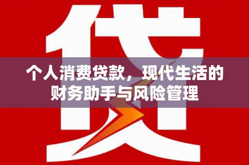 清新个人消费贷款，现代生活的财务助手与风险管理