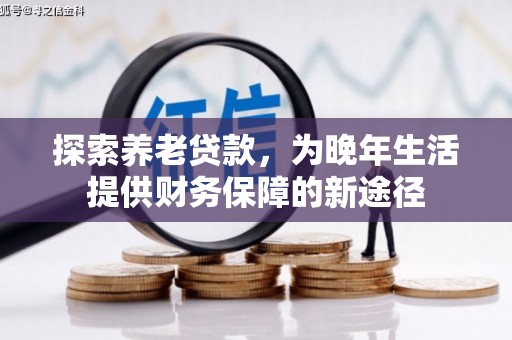 清新探索养老贷款，为晚年生活提供财务保障的新途径