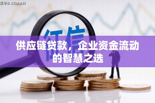 清新供应链贷款，企业资金流动的智慧之选