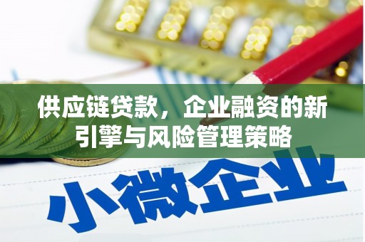 清新供应链贷款，企业融资的新引擎与风险管理策略