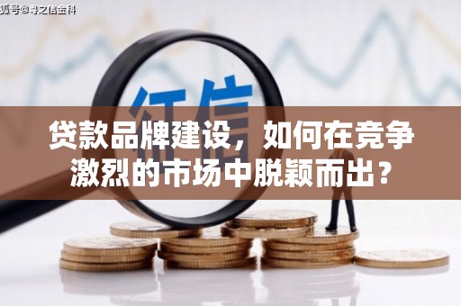 清新贷款品牌建设，如何在竞争激烈的市场中脱颖而出？