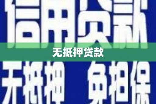 清新无抵押贷款