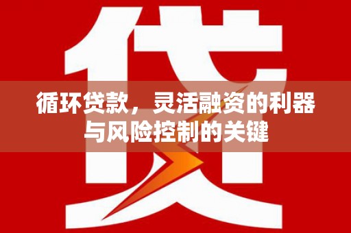 清新循环贷款，灵活融资的利器与风险控制的关键