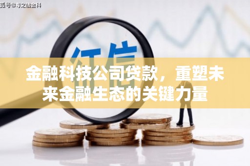 清新金融科技公司贷款，重塑未来金融生态的关键力量