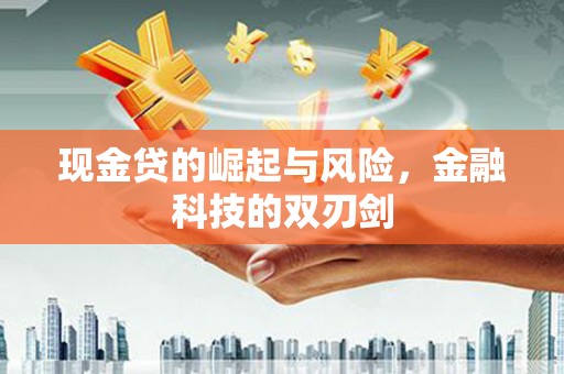 清新现金贷的崛起与风险，金融科技的双刃剑