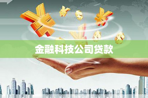 清新金融科技公司贷款