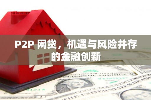 清新P2P 网贷，机遇与风险并存的金融创新