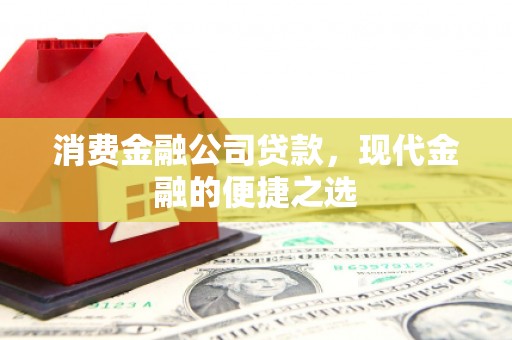 清新消费金融公司贷款，现代金融的便捷之选