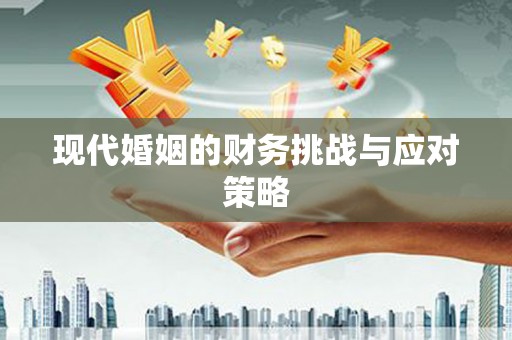 清新现代婚姻的财务挑战与应对策略