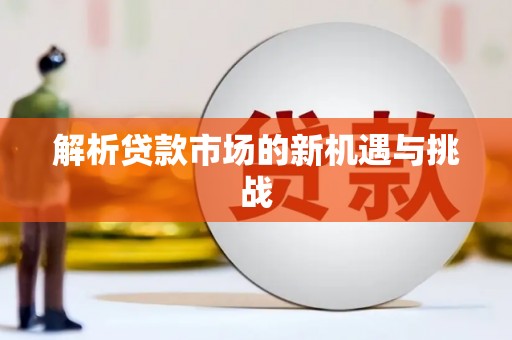 清新解析贷款市场的新机遇与挑战